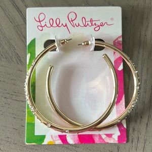 Lilly Pulitzer Zanzibar Hoop Earring